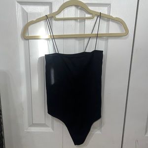 Black Compression Bodysuit